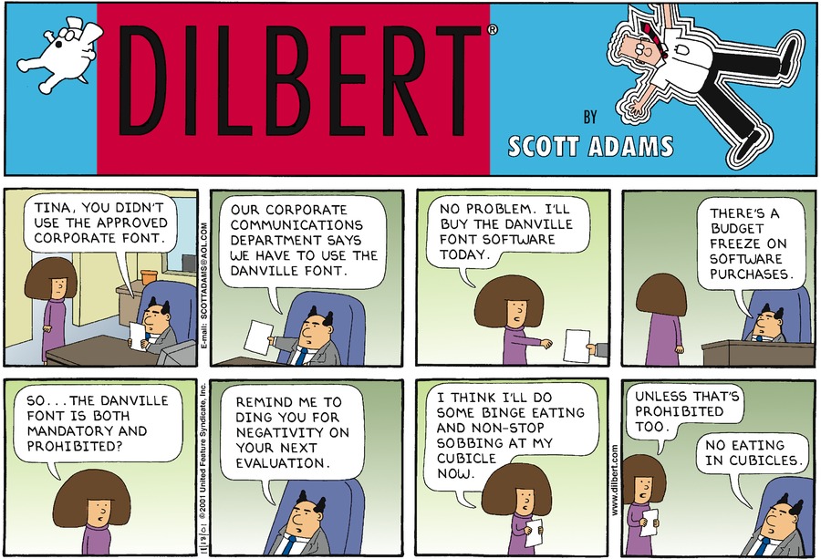 Dilbert Cartoon